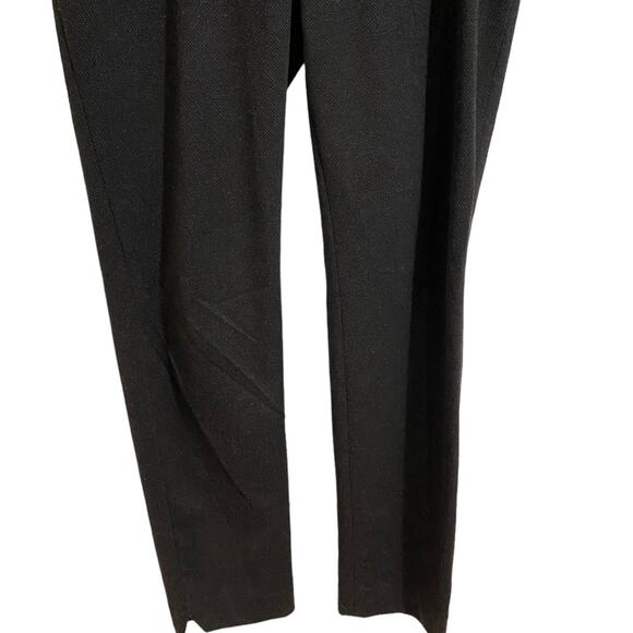 Calvin Klein Black Textured Slacks Sz 10 - Picture 3 of 10